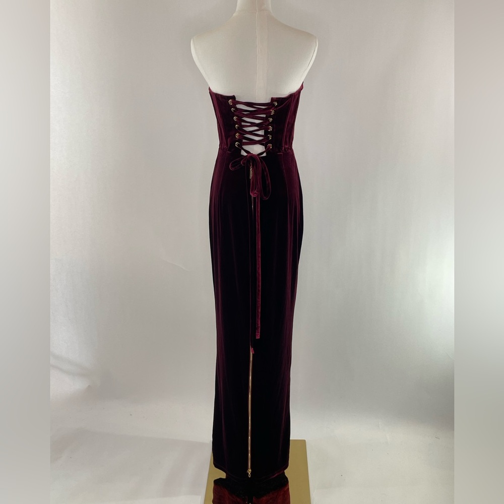 Bronx and Banco Florentina Corset Gown in Scarlet, M - Picture 11 of 14